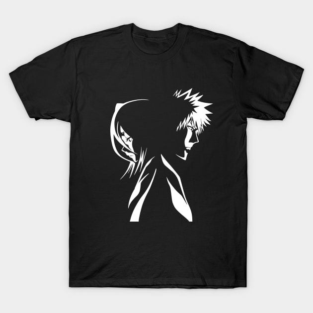 Ichigo rukia T-Shirt by MyAnimeSamurai